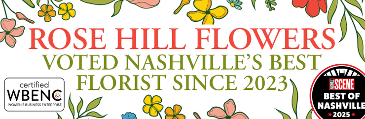 Thank you for voting us Best Florist in Nashville since 2023