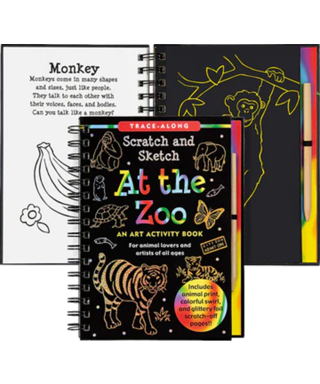Scratch & Sketch Activity Books