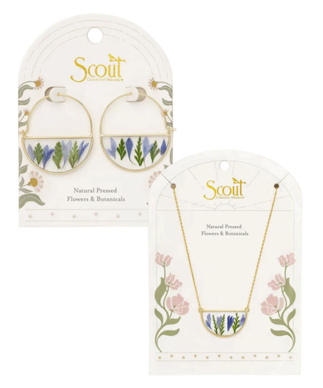 Real Pressed Flower Jewelry