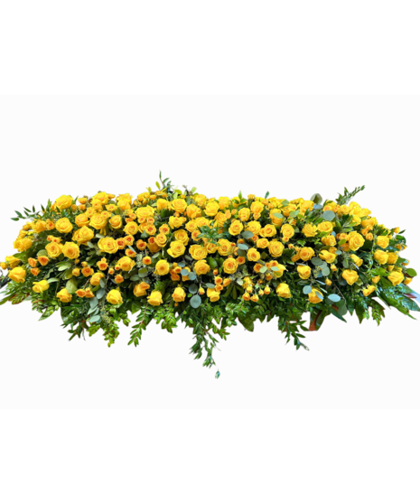 Eternal Rose Embrace - Full Casket Pall