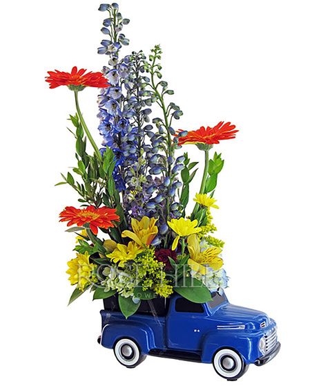 48 Ford Truck with Flowers