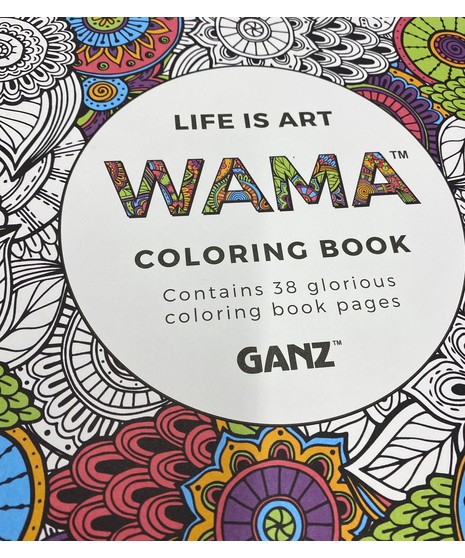Life is Art WAMA Coloring Book