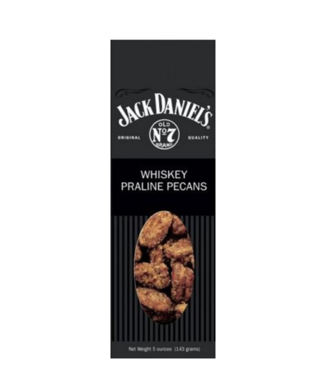 Jack Daniel's Whiskey Praline Pecans in 14oz Tin