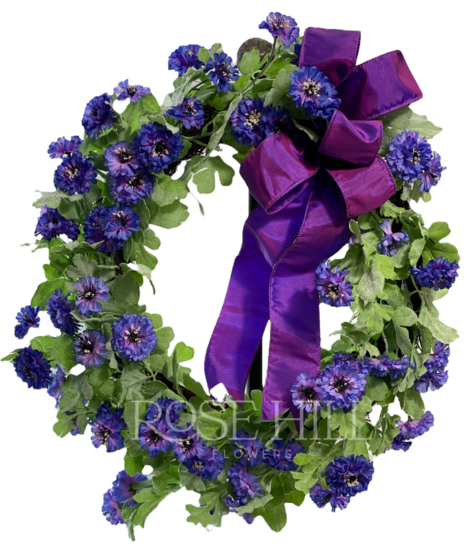 Cornflower Wreath