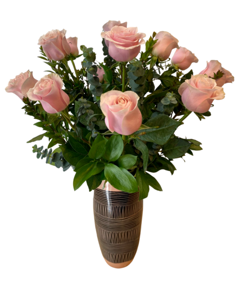 Modern Love - Dozen Pink Roses