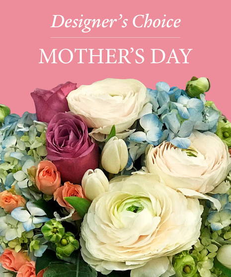 Our designers will make a lovely Mother's Day custom design.