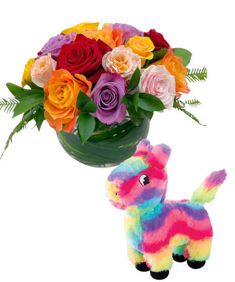 Rainbow Rose Bowl - Dog Mom Bundle