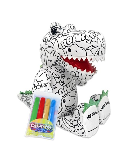 Color Me Plush T-Rex